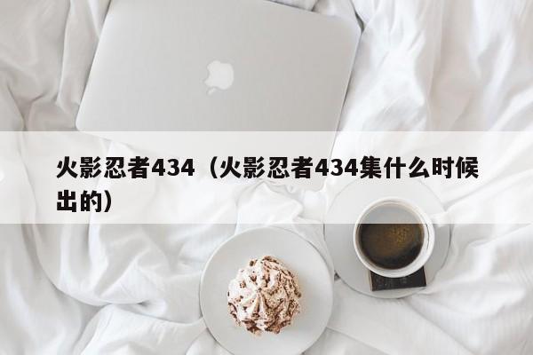 火影忍者434（火影忍者434集什么时候出的）