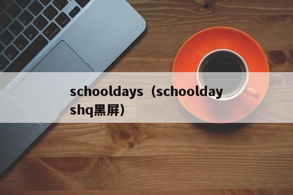 schooldays（schooldayshq黑屏）