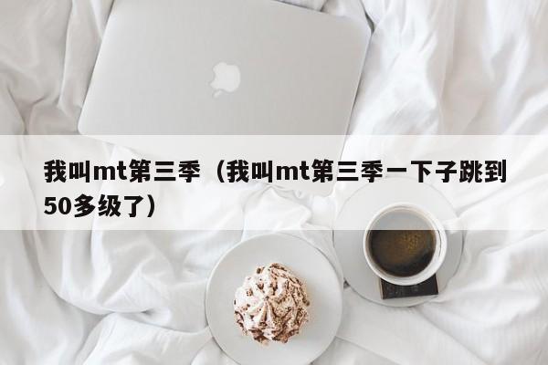 我叫mt第三季（我叫mt第三季一下子跳到50多级了）
